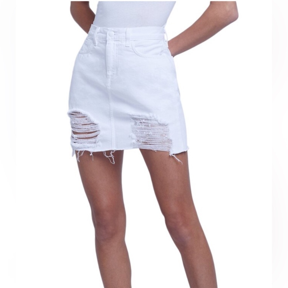 NWOT L’AGENCE Jolene mini skirt. Size 24.